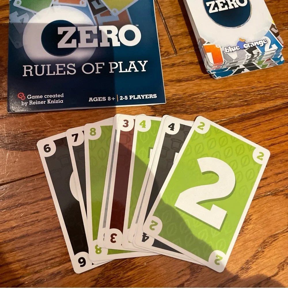 blue orange zero down